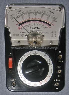 Exacta M-650; PeakTech GmbH, Heinz (ID = 1181295) Equipment