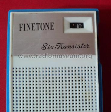 Finetone - Six Transistor ; Unknown - CUSTOM (ID = 1728291) Radio