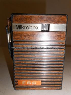 FSC Mikrobox AM radio British design Reg. No. 954165; Unknown - CUSTOM (ID = 2339103) Radio