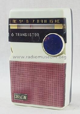 6 Transistor P-1405; Gibraltar Mfg., Co., (ID = 1036848) Radio