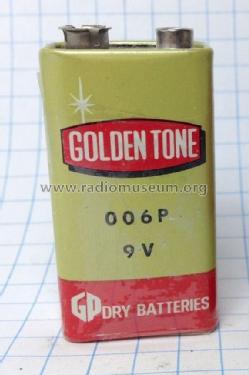 GP Dry Batteries - Golden Tone, Power Cell - 9V 006P; Unknown - CUSTOM (ID = 1741428) Power-S