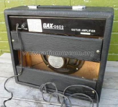 Guitar Amplifier GAX-0602; Unknown - CUSTOM (ID = 1820284) Ampl/Mixer