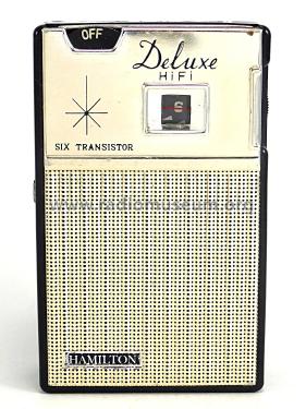Hamilton Deluxe HiFi Six Transistor HT-6043; Unknown - CUSTOM (ID = 2327679) Radio