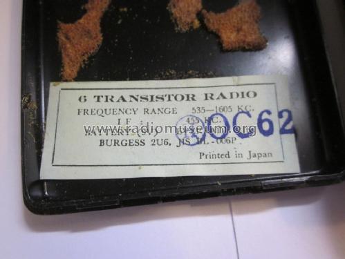 Hampton HiFi Deluxe 6 Transistor 6YR-65; Unknown - CUSTOM (ID = 1660873) Radio