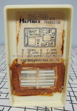 Hartman All Transistor Six Transistor TR6-103; Unknown - CUSTOM (ID = 1202509) Radio