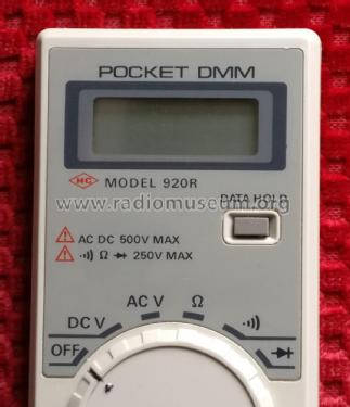 HC Pocket DMM 920R; Hung Chang Co. Ltd., (ID = 2216269) Equipment