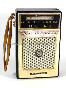 Hilton Hi-Fi Eight Transistor TR-8A2; Unknown - CUSTOM (ID = 2693083) Radio