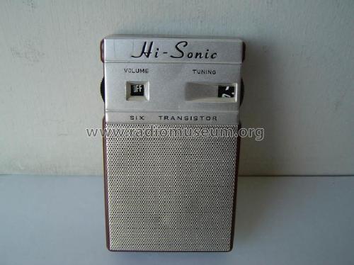 Hi-Sonic Six Transistor De-Luxe FR-6033; Unknown - CUSTOM (ID = 335674) Radio