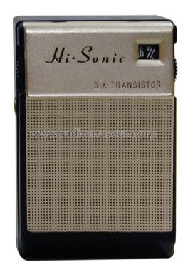 Hi-Sonic Six Transistor FR-6022; Unknown - CUSTOM (ID = 989664) Radio