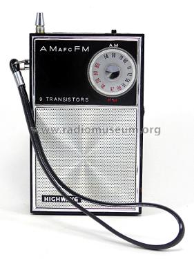 Highwave AM AFC FM 9 Transistors 9FM915; Unknown - CUSTOM (ID = 2328403) Radio