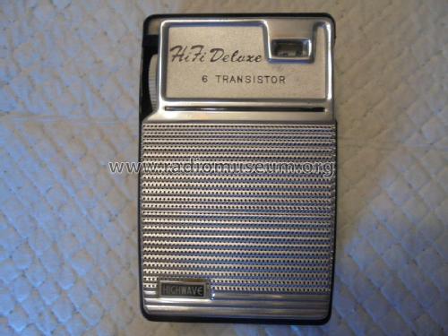 Highwave HiFi Deluxe 6 Transistor 6YR-65-T; Unknown - CUSTOM (ID = 2719466) Radio