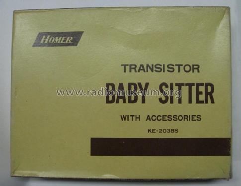 Homer Transistor Baby Sitter KE-203BS; Koito Electronics Co (ID = 857475) Ampl/Mixer