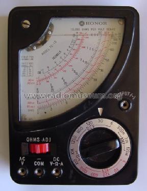 Analog Multimeter TE-10; Honor; where? (ID = 1259009) Ausrüstung