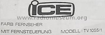 ICE TV1055/1; ICE - Ralf Trautwein (ID = 683381) Televisore