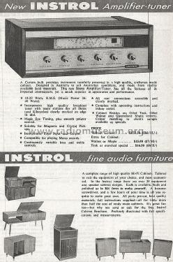 Instrol Amplifier-Tuner ; Unknown - CUSTOM (ID = 1146324) Radio