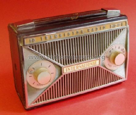 International 10 Transistor Radio HI-FI ; Unknown - CUSTOM (ID = 1020584) Radio