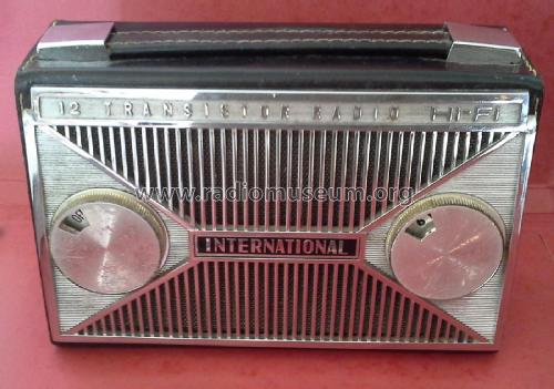 International 12 Transistor Radio Hi-Fi ; Unknown - CUSTOM (ID = 1923313) Radio