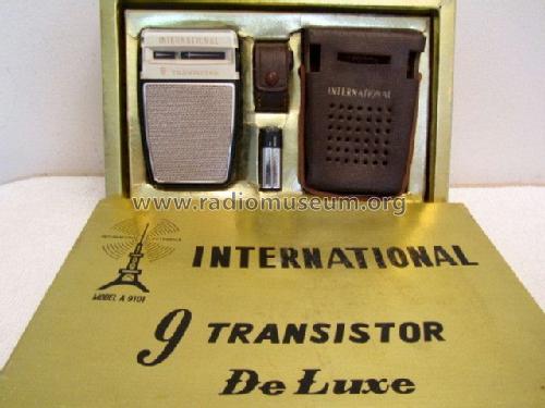 International 9 Transistor A-9101; Unknown - CUSTOM (ID = 1034236) Radio