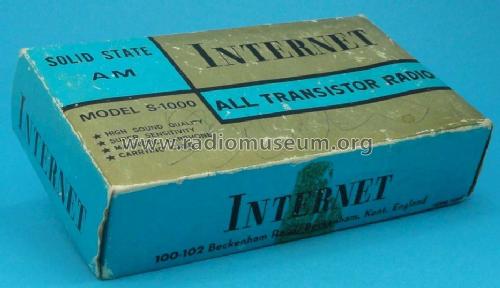Internet All Transistor S-1000; Internet Radio (ID = 1167146) Radio