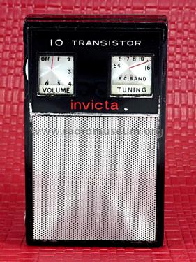 Invicta 10 Transistor 10DL; Unknown - CUSTOM (ID = 2168371) Radio