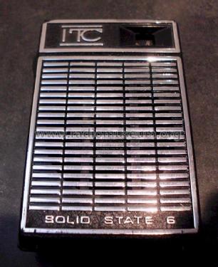 ITC - Solid State 6 KP-6TR; ITC International (ID = 1736115) Radio