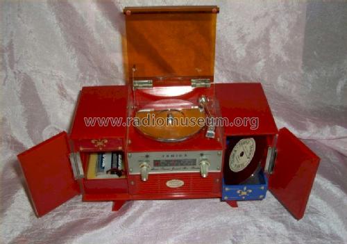 Janica Mini Stereo Jewel Box Radio SRB-12; Unknown - CUSTOM (ID = 1362829) Radio