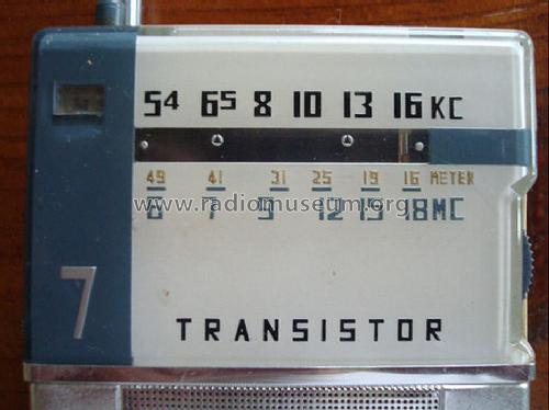 7 Transistor 7TP-431S; Kalimar Inc.; (ID = 1211663) Radio