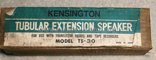 Kensignton Tubular Extension Speaker TS-30; Unknown - CUSTOM (ID = 2660686) Speaker-P