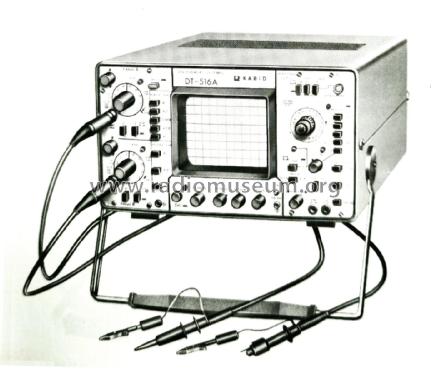 Kétcsatornás Oszcilloszkóp - Dual Channel Oscilloscope DT-516/A; Kabid - Zopan; (ID = 2707849) Equipment