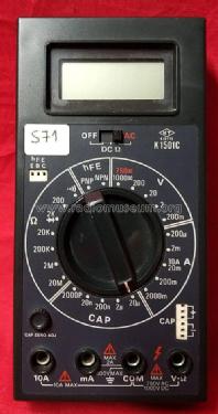 Kiotto Digital Multimeter K1501C; Unknown - CUSTOM (ID = 2912420) Equipment