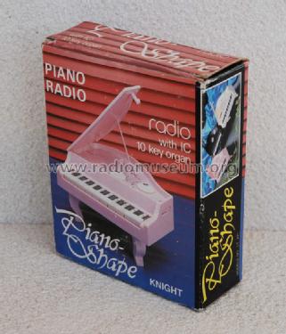 Knight Piano-Shape Radio ; Unknown - CUSTOM (ID = 1215037) Radio