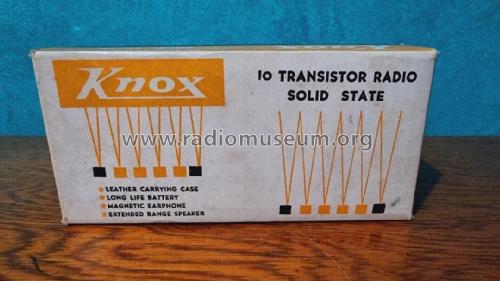 Knox 10 Transistor De Luxe ; Unknown - CUSTOM (ID = 2844703) Radio