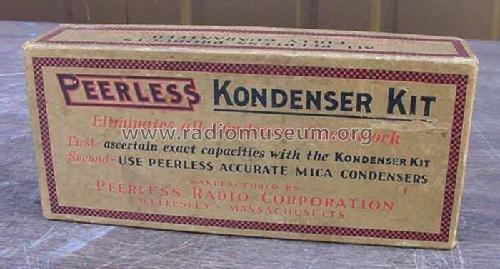 Kondenser Kit ; Peerless Radio Corp. (ID = 2251184) Equipment