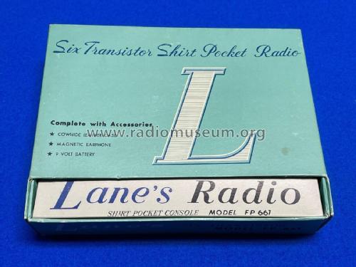 Lane's Six Transistor FP-661; Unknown - CUSTOM (ID = 2851340) Radio