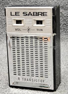 Le Sabre 8 Transistor ; Unknown - CUSTOM (ID = 2916275) Radio