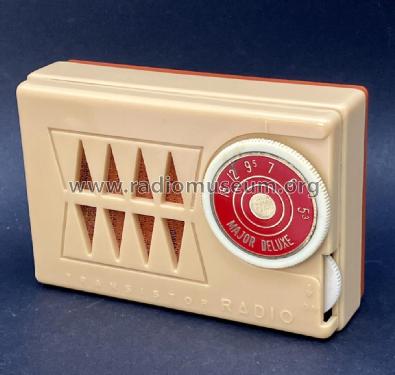 Major Deluxe Transistor Radio 2TR M-21; Unknown - CUSTOM (ID = 2941942) Radio