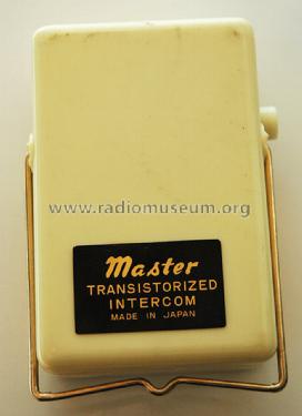 Master Transistorized Intercom; Unknown - CUSTOM (ID = 1236961) Verst/Mix
