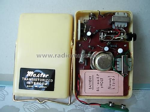 Master Transistorized Intercom; Unknown - CUSTOM (ID = 770132) Verst/Mix
