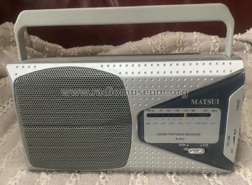 Matsui 2 Band Portable Receiver R 403; Dixons Retail plc; (ID = 2823283) Radio