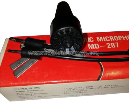 Dynamic Microphone MD287; Unknown - CUSTOM (ID = 2564239) Mikrofon/TA