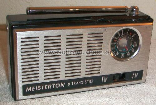 Meisterton 9 Transistor FM-AM ; Unknown - CUSTOM (ID = 2991078) Radio