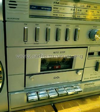 Melody 3 Band Stereo Radio Cassette Recorder SW-7180; Dyras; Nürnberg (ID = 3091803) Radio