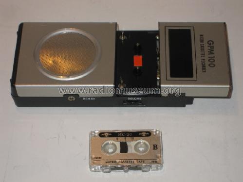 Micro Cassette Recorder GPM 100; Unknown - CUSTOM (ID = 1059766) Sonido-V
