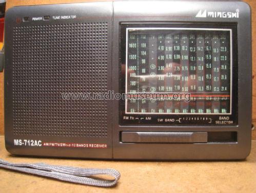 Mingshi 12 bands word receiver ; Unknown - CUSTOM (ID = 1919723) Radio