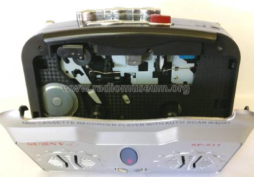 Mini Cassette Record Player With Auto Scan Radio Sunny Star SP-511; Unknown - CUSTOM (ID = 2156465) Radio