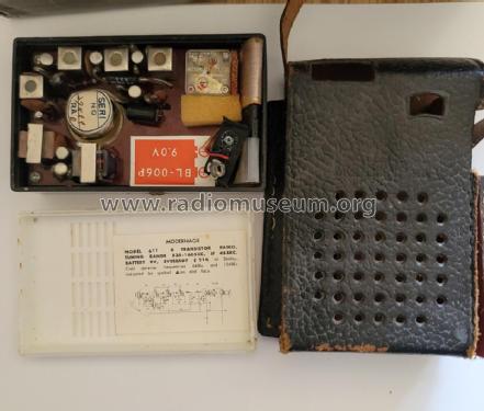 Modernage Six Transistor 611; Unknown - CUSTOM (ID = 3009307) Radio