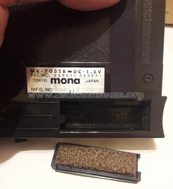 Mona Stereo Cassette Adapter MK-703SR; Unknown - CUSTOM (ID = 2398655) R-Player