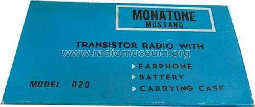 Monatone Mustang 020; Unknown - CUSTOM (ID = 981224) Radio