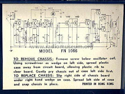 Montvale Deluxe Ten Transistor FN-1066 ; Harlie Transistor (ID = 2640910) Radio