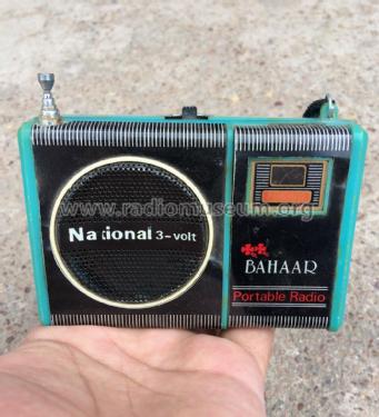 National 3-Volt Bahaar Portable Radio ; Unknown - CUSTOM (ID = 2302101) Radio